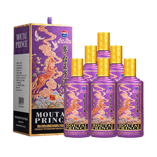 茅台股份 王子生肖(丙午马年) 53度 500ml x6 整箱 商品图0