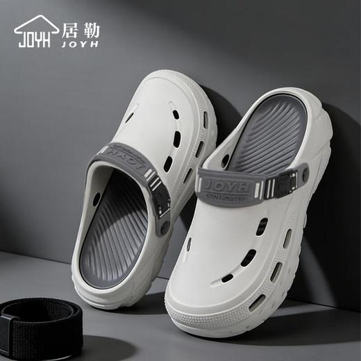 居勒男士洞洞凉拖130028M 商品图1