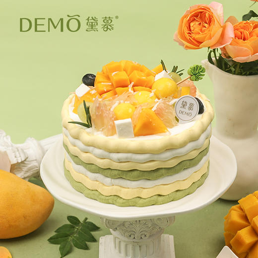 【现货】油画抹茶芒芒·13cm*8cm（3-4人）5英寸加高 商品图0