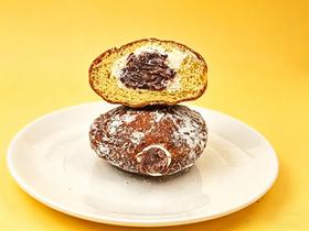 红豆奶油多拿滋|Red Bean Cream Doughnut