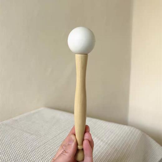 水晶砵专用彩球棒 橡胶棒皮锤 敲击锤 长20cm*宽5cm 商品图1