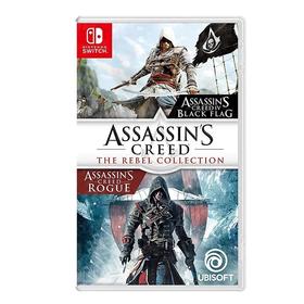 二手Switch游戏 刺客信条逆命合集 黑旗+叛变 中文版