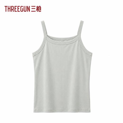 Threegun三枪 零碳莱赛尔棉罗纹女吊带衫-T30075A01 商品图3