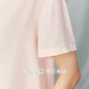 Threegun三枪 密棉格纹翻领开襟短袖长裤女家居套-T80149D01 商品缩略图2