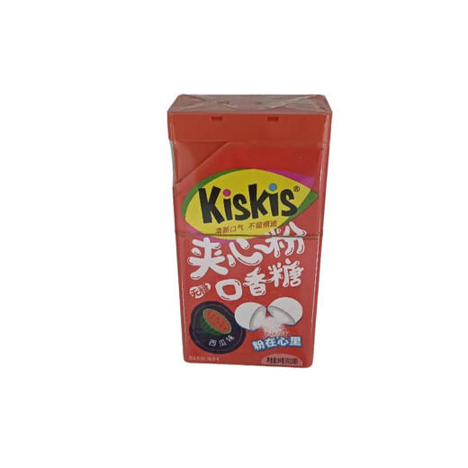 KISKIS无糖夹心口香糖34G(西瓜味34G)(B10-01-07) 商品图0