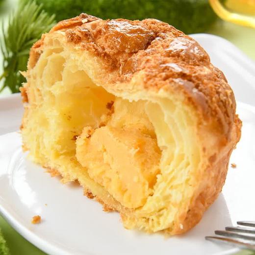 现烤bakery-奶黄丹麦菠萝形面包120g 商品图2