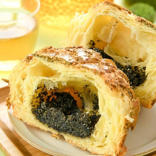 现烤bakery-黑芝麻丹麦菠萝形面包 120g 商品图2