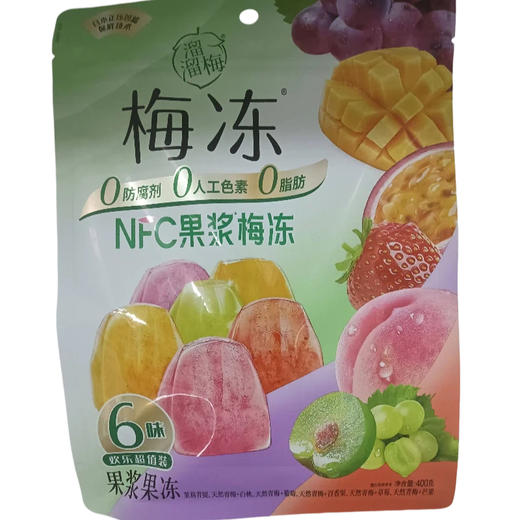 溜溜梅梅冻6味分享装400g(B10-02-10) 商品图0