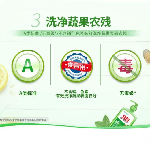 DH 立白青柠洗洁精 1450克 商品图3