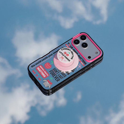 【Happiness Project】珍惜小事 POPCASE手机壳 MagSafe Popcase磁吸款 镜面壳 樱桃 iPhone17/16/15/14/13 商品图1