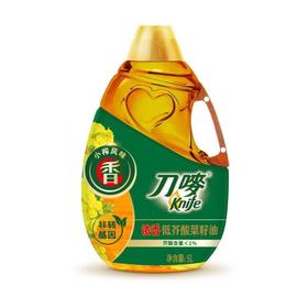 刀唛浓香低芥酸菜籽油5L