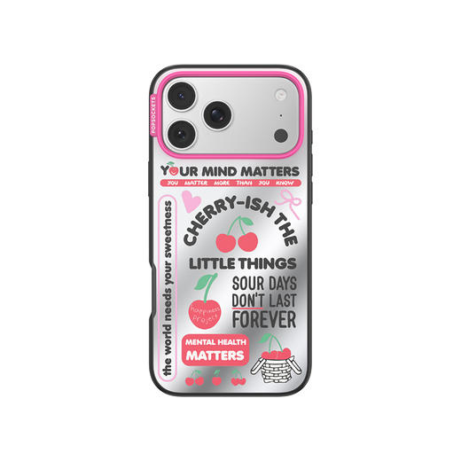 【Happiness Project】珍惜小事 POPCASE手机壳 MagSafe Popcase磁吸款 镜面壳 樱桃 iPhone17/16/15/14/13 商品图2