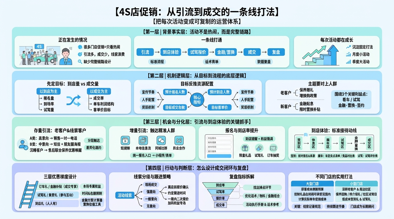 活动目标怎么定，才能带动成交？