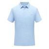 SANY男士翻领Polo衫321C-天空蓝 商品缩略图3