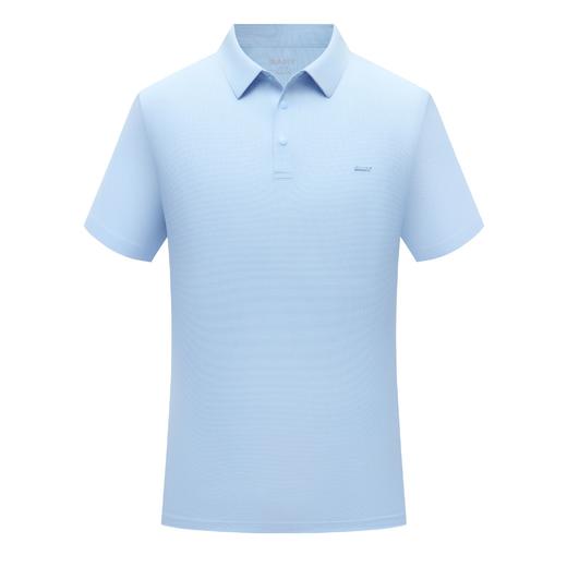 SANY男士翻领Polo衫321C-天空蓝 商品图3