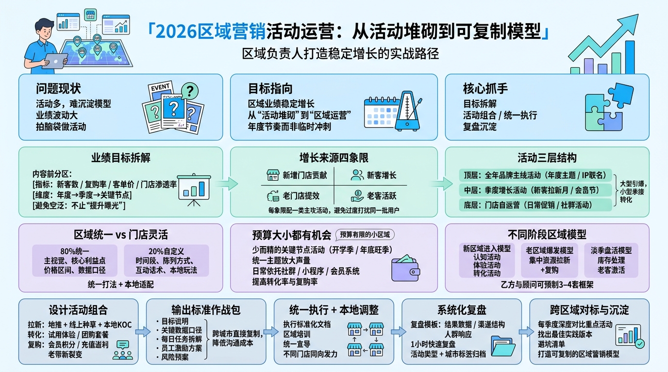2026区域营销活动运营方案怎么做？一套可复制实战路径