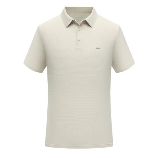 SANY男士翻领Polo衫321C-杏色 商品图3