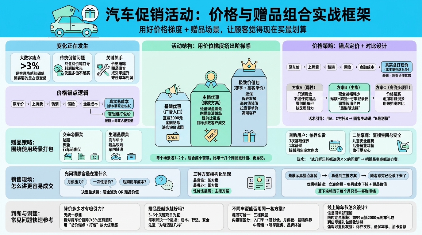 一、活动架构怎么搭？先确定“价位梯度”  
