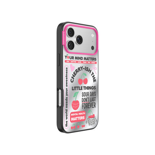 【Happiness Project】珍惜小事 POPCASE手机壳 MagSafe Popcase磁吸款 镜面壳 樱桃 iPhone17/16/15/14/13 商品图0