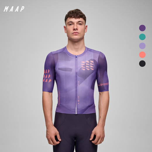 MAAP 男士 Privateer系列 PAYSON MCELVEEN PRO AIR JERSEY 3.0 短袖骑行服 暮光紫 商品图0