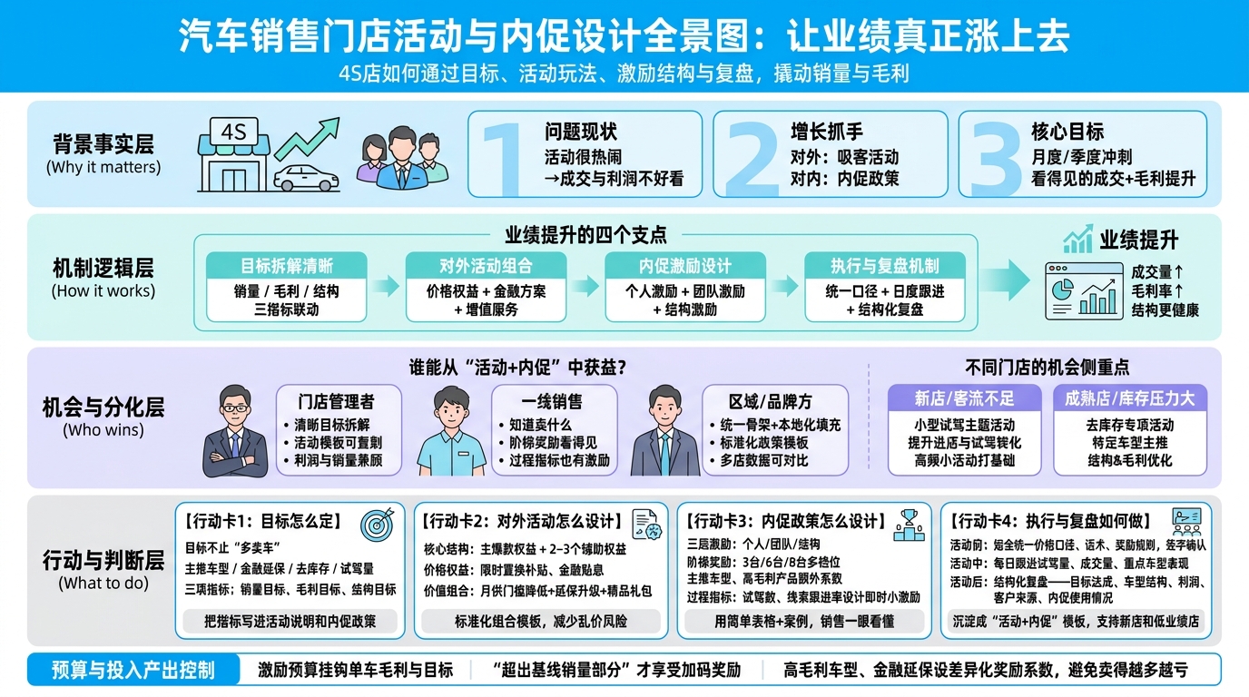 一、活动目标怎么定，才能带动真实业绩增长？