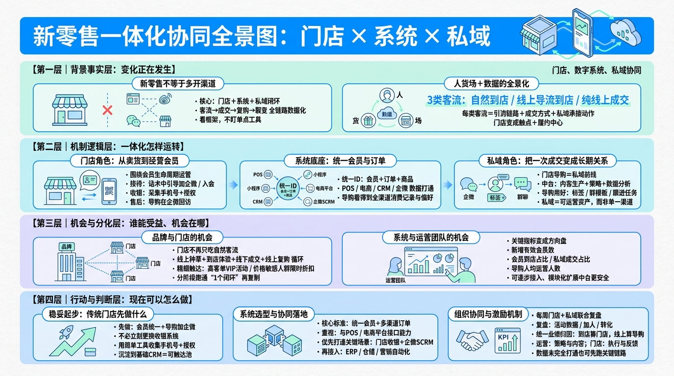 新零售一体化协同框架长什么样？