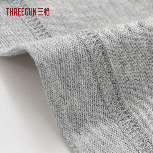 Threegun三枪 高支新疆长绒棉圆领男士背心-T30010A01 商品图10
