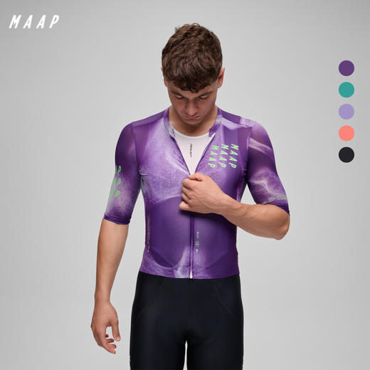 MAAP 男士 Privateer系列 RUSSEL FINSTERWALD PRO AIR JERSEY 3.0 短袖骑行服 星云紫 商品图0