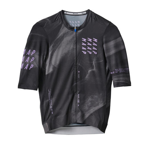 MAAP 男士 Privateer系列 FREDDY OVETT PRO AIR JERSEY 3.0 短袖骑行服 幻影黑 商品图5