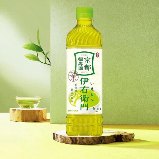 三得利抹茶绿茶饮料600ml 商品图0