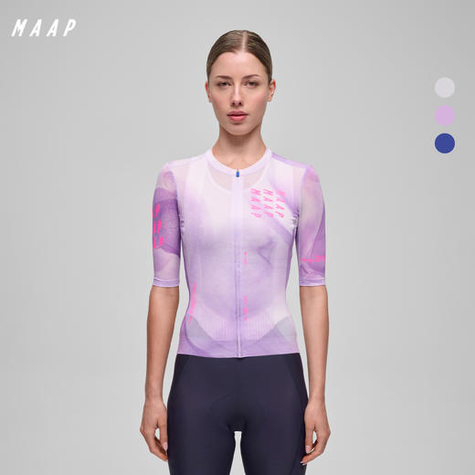 MAAP 女士 Privateer系列 PAIGE ONWELLER PRO AIR JERSEY 3.0 短袖骑行服 幻光粉 商品图0