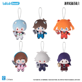 EVA 新世纪福音战士 Rewritten系列 miniQ毛绒玩偶 6只/盒 盲盒