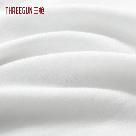 Threegun三枪 高支新疆长绒棉圆领男士背心-T30010A01 商品图9