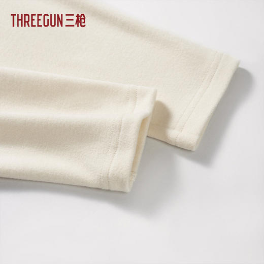 Threegun三枪 【双面绒】半高领女士长袖上衣打底衫-24200A011 商品图2