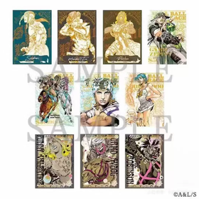 JOJO的奇妙冒险 SBR原画展 透卡 B款 全10种 谷子