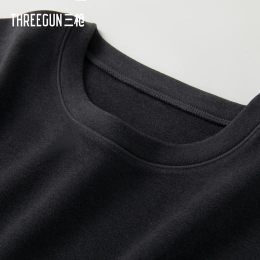 Threegun三枪 【金舒绒】圆领女士长袖上衣打底衫-24344A011 商品图11