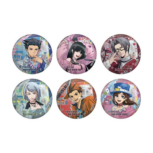 次元波板糖 逆转裁判 徽章 吧唧 6包/盒 国谷 商品图0