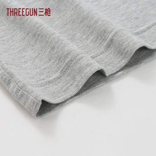 Threegun三枪 高支新疆长绒棉圆领男士背心-T30010A01 商品图4