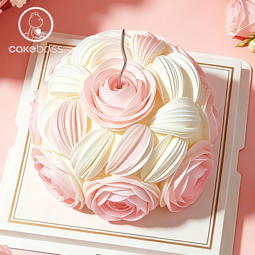 “甜意花开”水果奶油生日蛋糕 商品图2