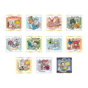 非人哉&奇先生妙小姐联名 色纸 全11种 10包/盒 国谷