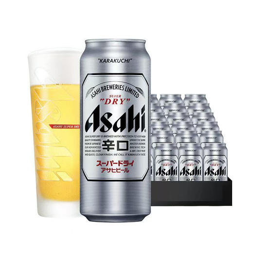 [啤酒]朝日超爽生啤酒500ml 商品图0