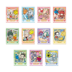 非人哉&奇先生妙小姐联名 拍立得 全11种 10包/盒 国谷