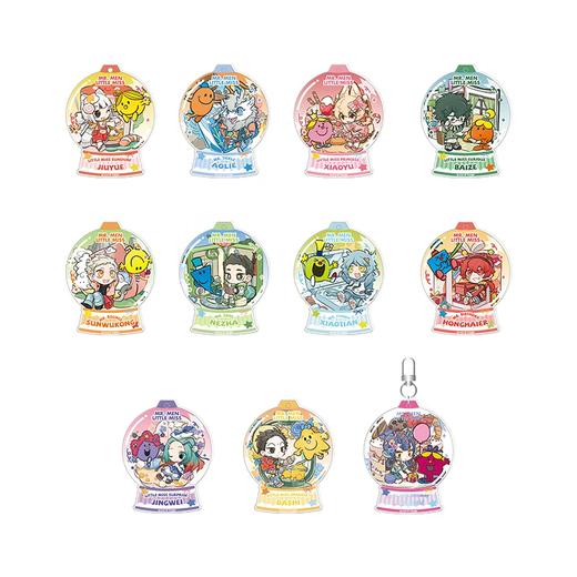 非人哉&奇先生妙小姐联名 亚克力挂件 全11种 10包/盒 国谷 商品图0