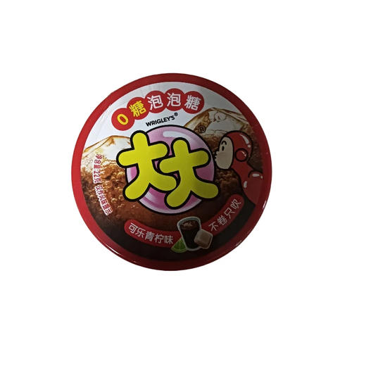 大大不卷只吹无糖泡泡糖青柠可乐味22g(B14-03-02) 商品图0