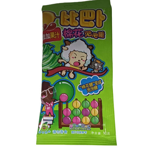 BFD比巴卜棉花泡泡糖11G(青苹果味11G)(B10-01-01) 商品图0