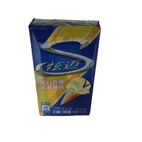 炫迈梦幻香草冰淇淋味无糖口香糖 50.4g(B13-03-15)