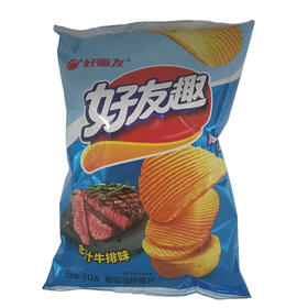 好丽友好友趣（中）(多汁牛排味70g)(B12-03-05)