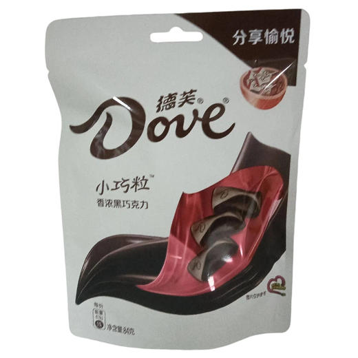 德芙香浓黑巧克力84g(B14-01-01) 商品图0