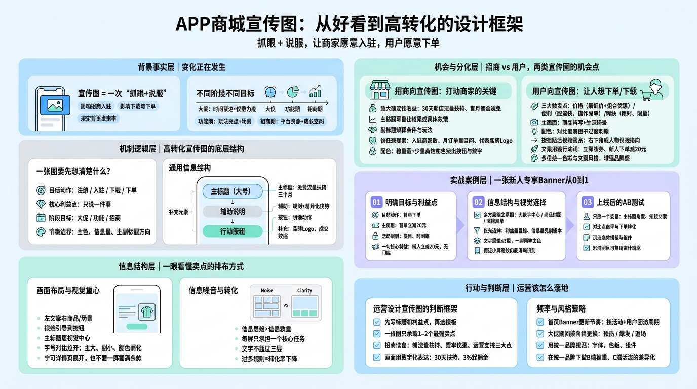 APP商城宣传图到底要解决什么问题？
