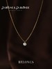 北京仓｜La Brune et La Blonde-Solitaire-18K黄金 0.3克拉钻石 项链［法国设计师］ 商品缩略图1